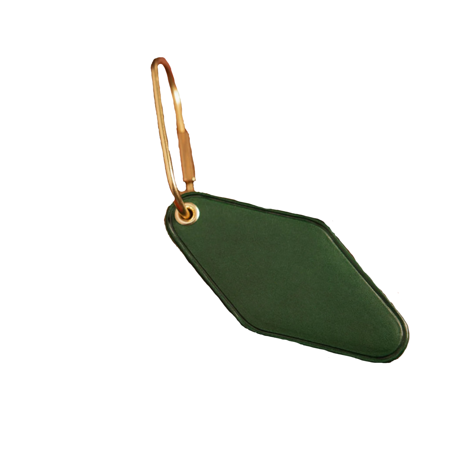 PU Leather Diamond Shaped Keychain 8