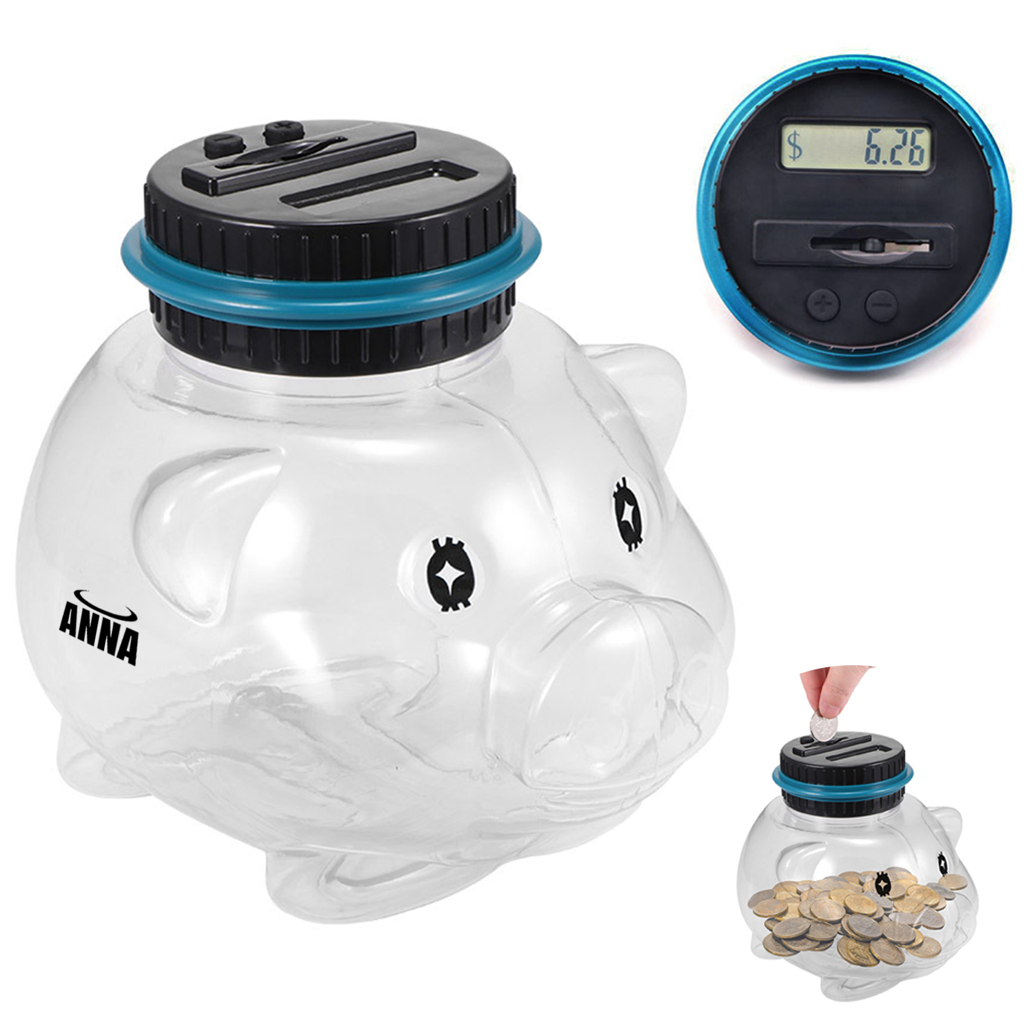 Digital Coin Piggy Bank 2