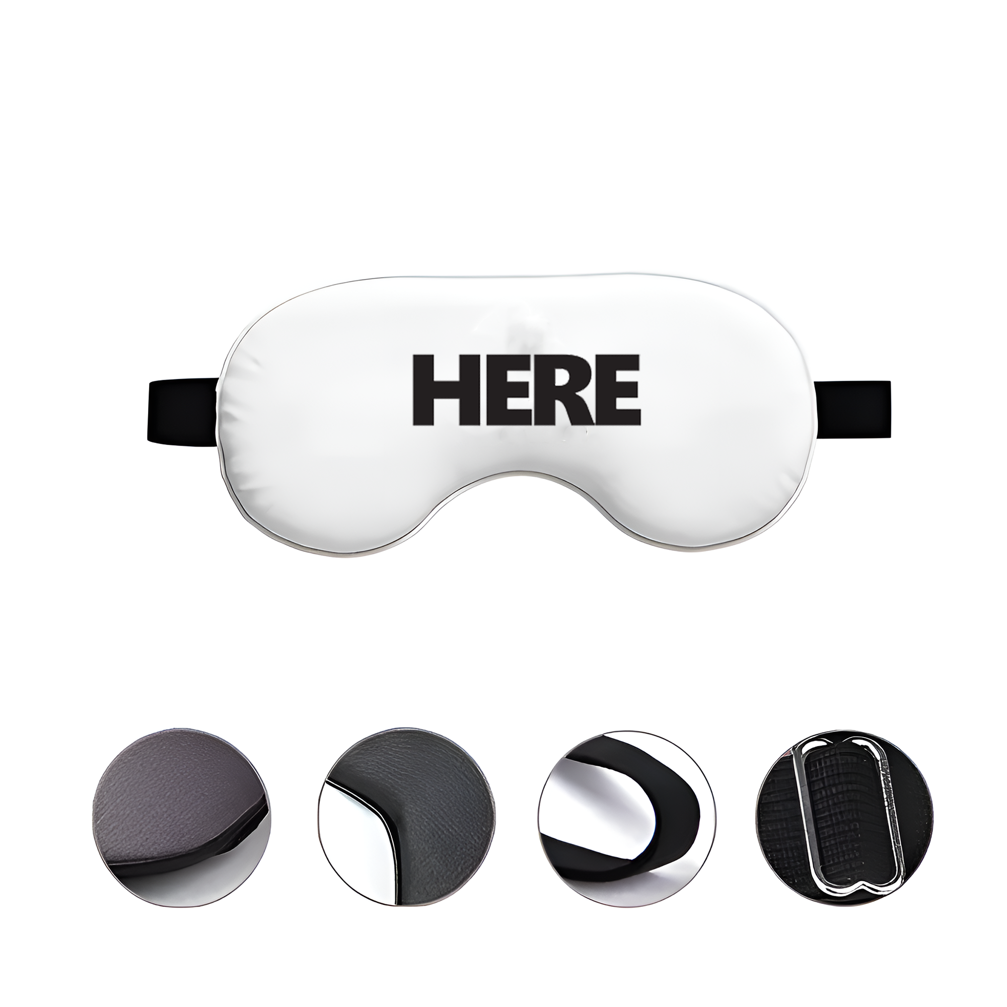 Silk-Like Fabric Blackout Eye Mask 3