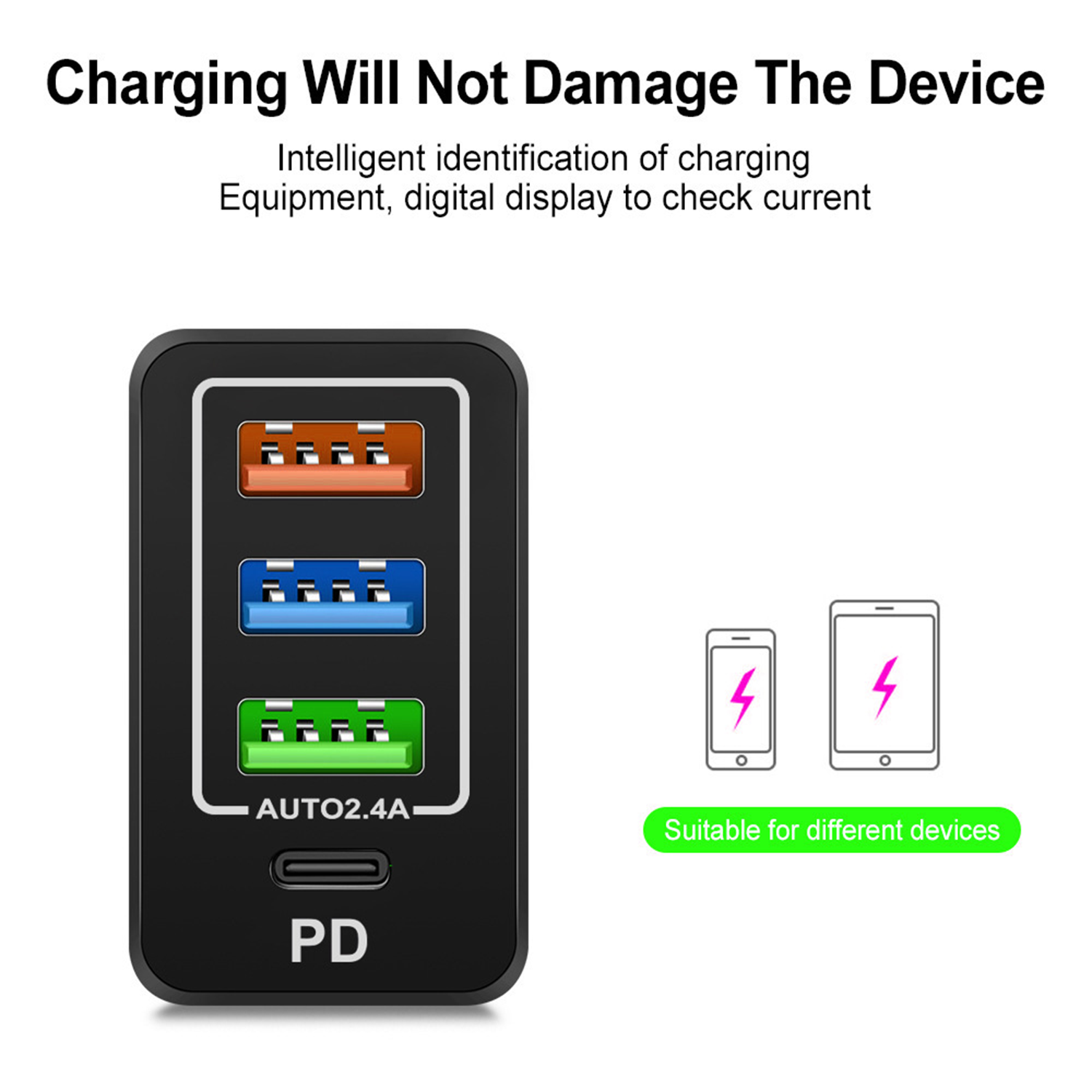 Travel USB Fast Chargers 4