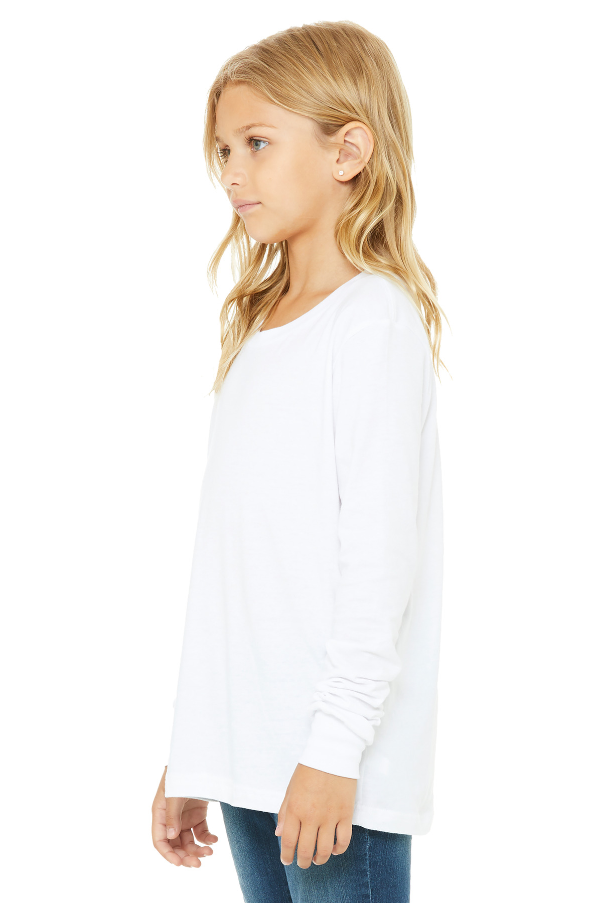 BELLA+CANVAS Youth Jersey Long Sleeve Tee BC3501Y 16
