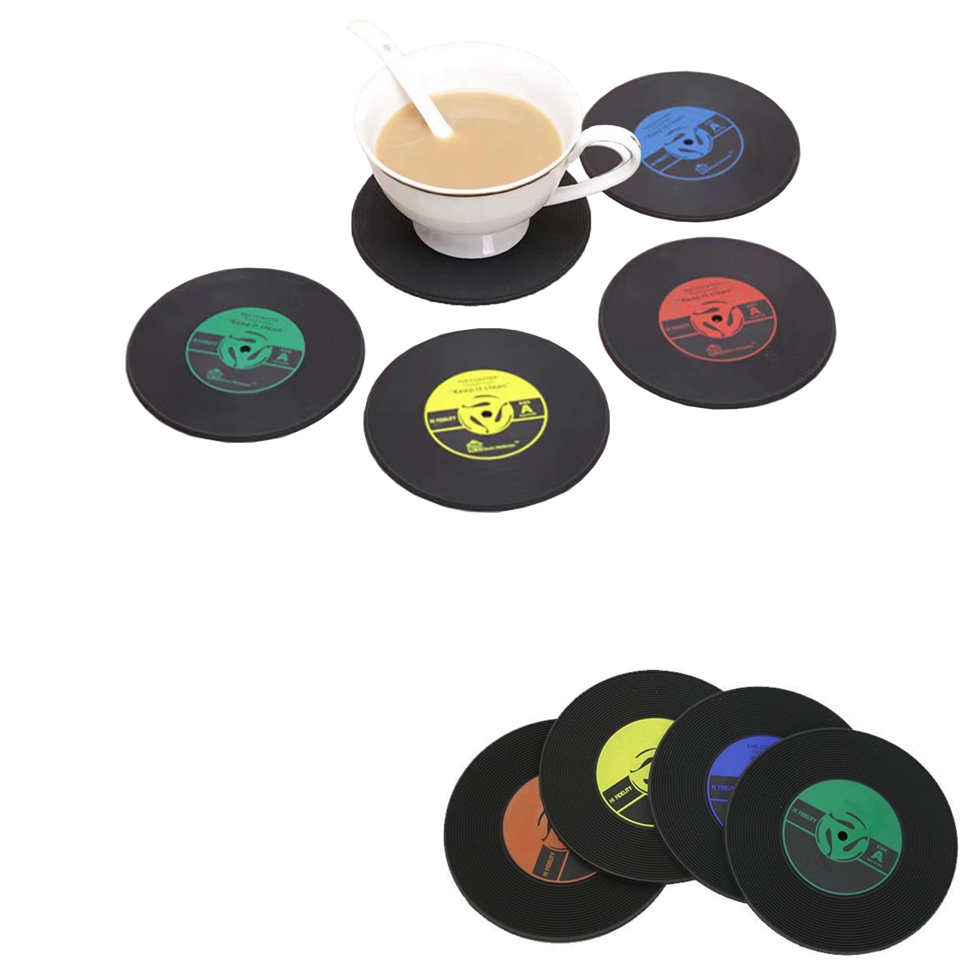 Vintage Vinyl Record Coasters MOQ 200PCS