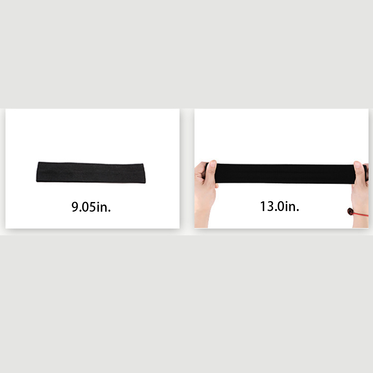 Sweat-absorbent anti-slip headband for sports and running 9