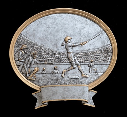 8" Softball Female Legend Plate 2