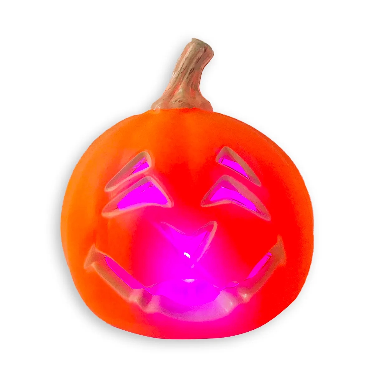 PVC Halloween Pumpkin LED Light Lantern Decorative Prop 6