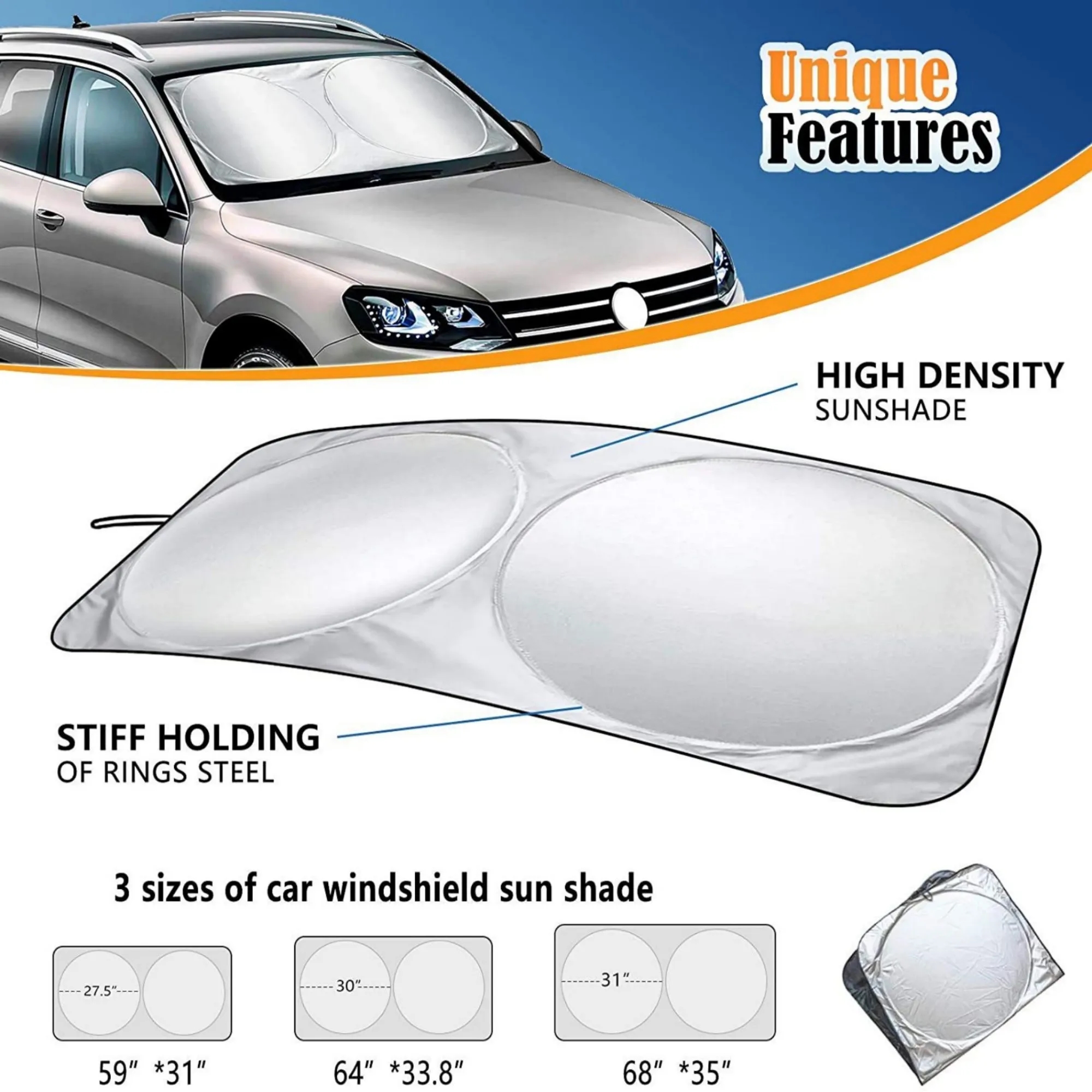 Car Windshield Sun Shade 6