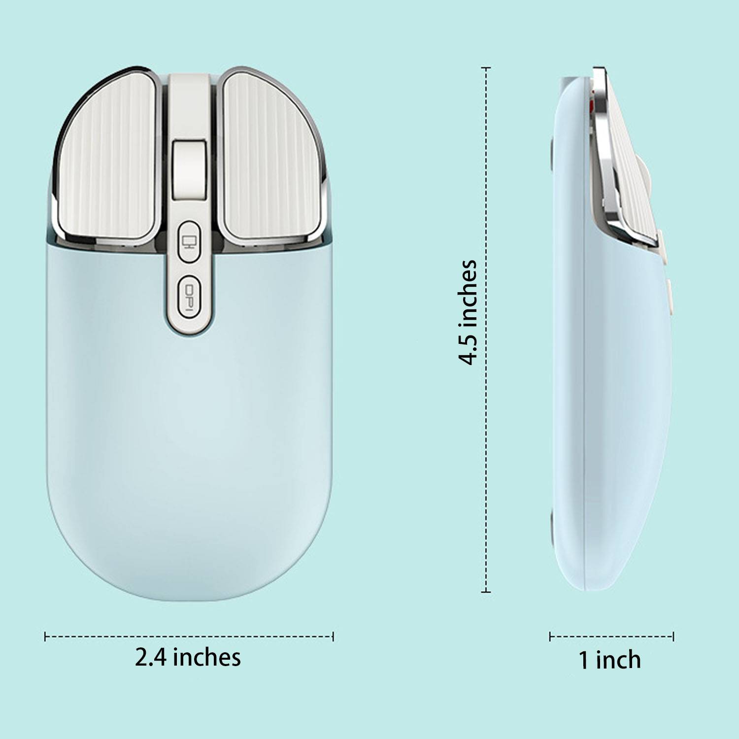 2.4G Silent Wireless Rechargeable Mouse 14