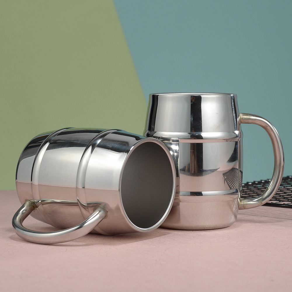 16oz stainless steel beer Mug 2