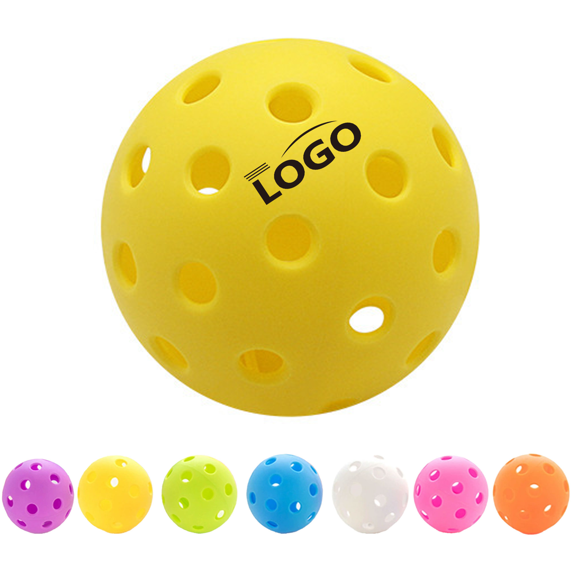 MOQ 50 40-Hole Aerodynamic Pickleball 2