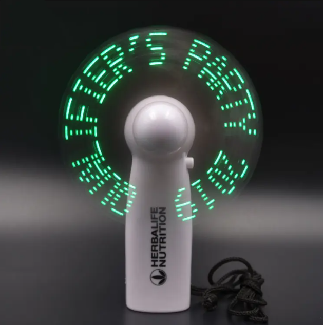 Electric LED Fan - USB Charged 12