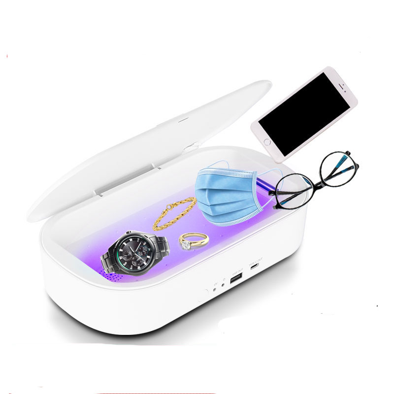 Mobile Phone UV Sterilization Box w/ Wireless Charger 1