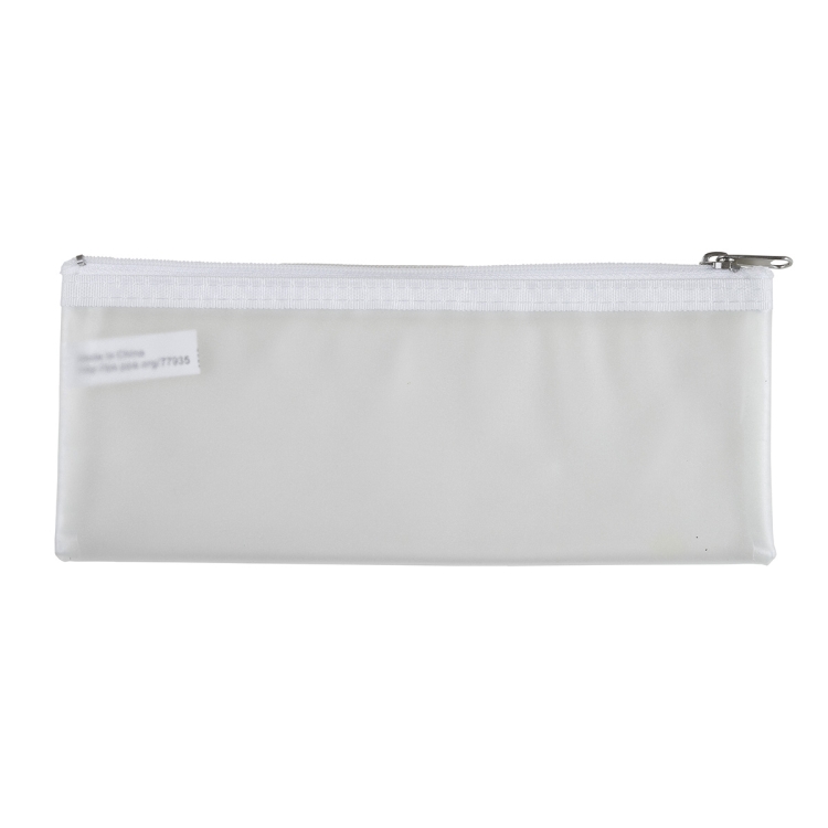 8 ½" W x 3 ½" H -"Dubai" Vinyl Travel Pencil and Accessories Pouch with Zipper 24