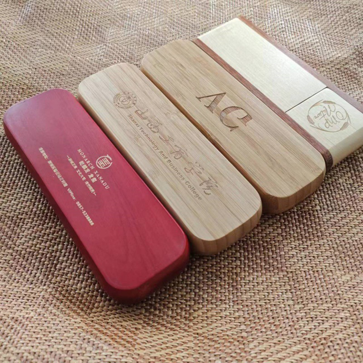 Single Walnut Wooden Ballpoint Pen Gift Box 5