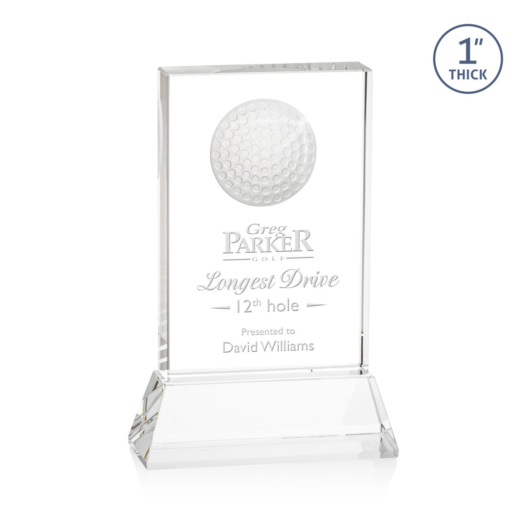 Pennington Golf Award on Base - Clear 6