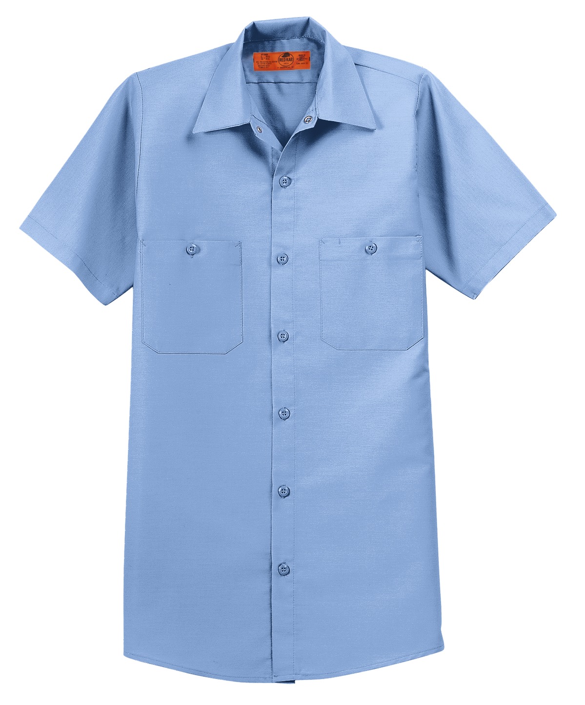 Red Kap Long Size, Short Sleeve Industrial Work Shirt. SP24LONG 34