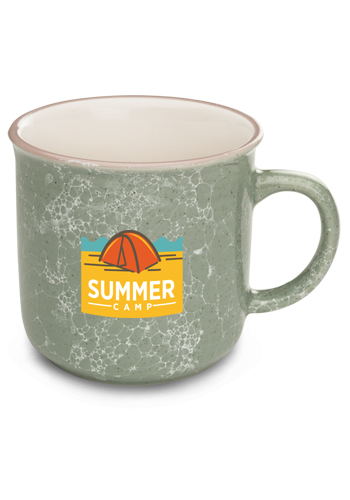 13 oz. Marble Campfire Coffee Mugs 3