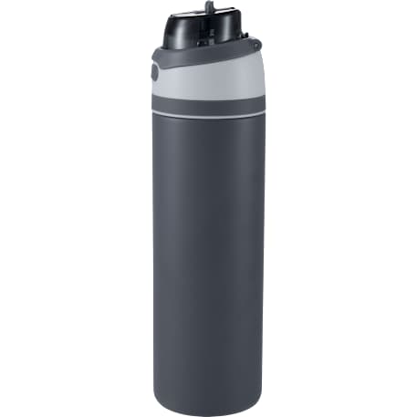 Elvin 28oz Recycled Stainless Flip Straw Bottle, custom water bottle with logo imprint 190
