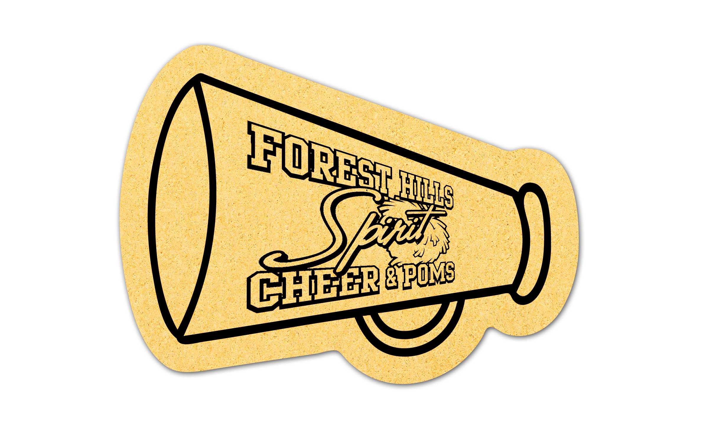 Megaphone Compressed Sponge 10