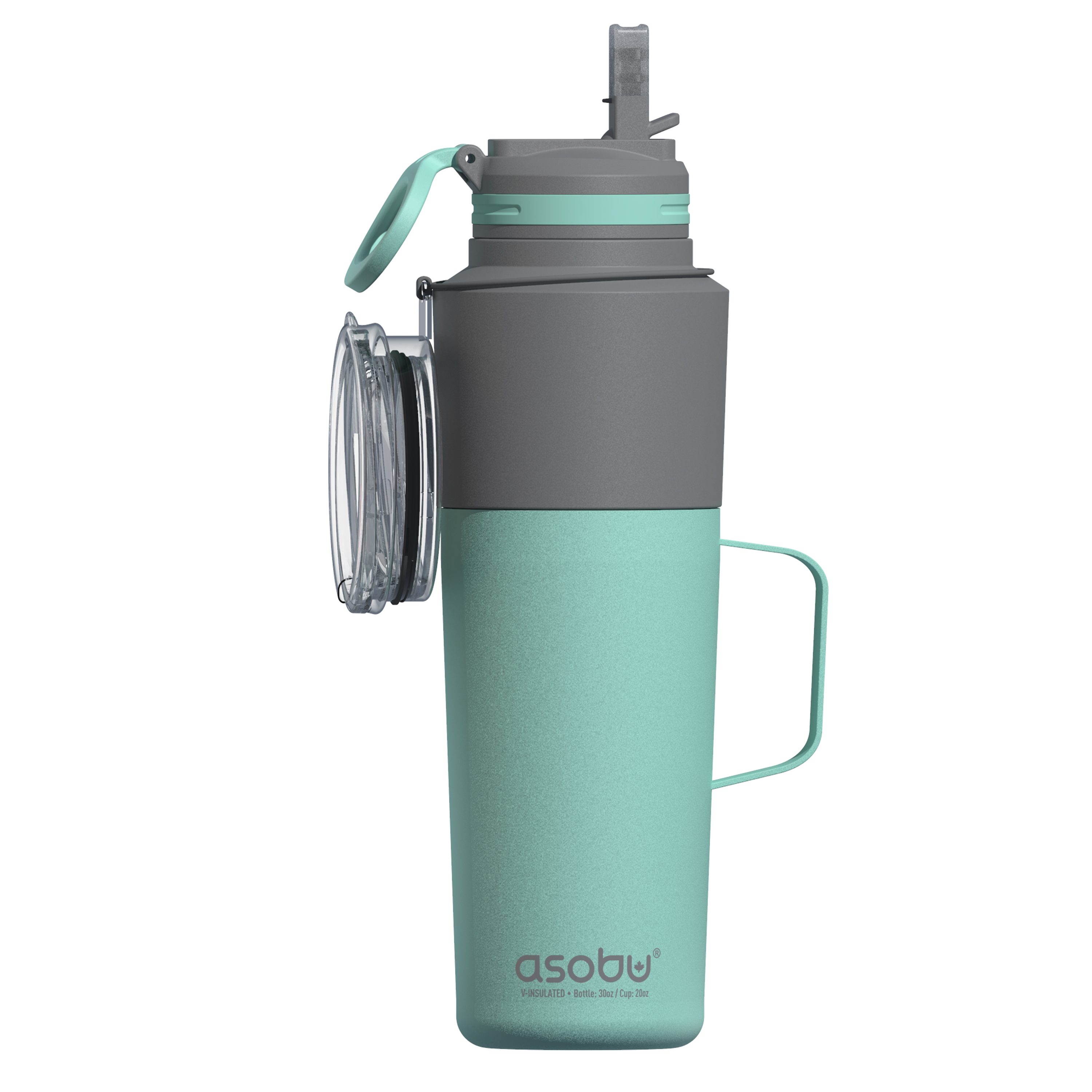 Asobu 30 Oz. Water Bottle & Travel Mug Twin Pack 4