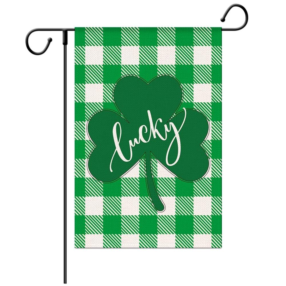 Happy St Patricks Day House Garden Flags 4