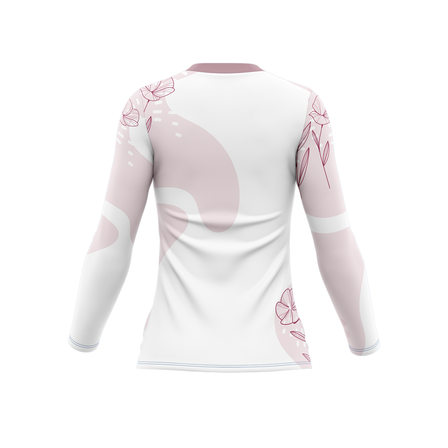 Women's Sublimation 140G Mesh Long Sleeve T-Shirt 1