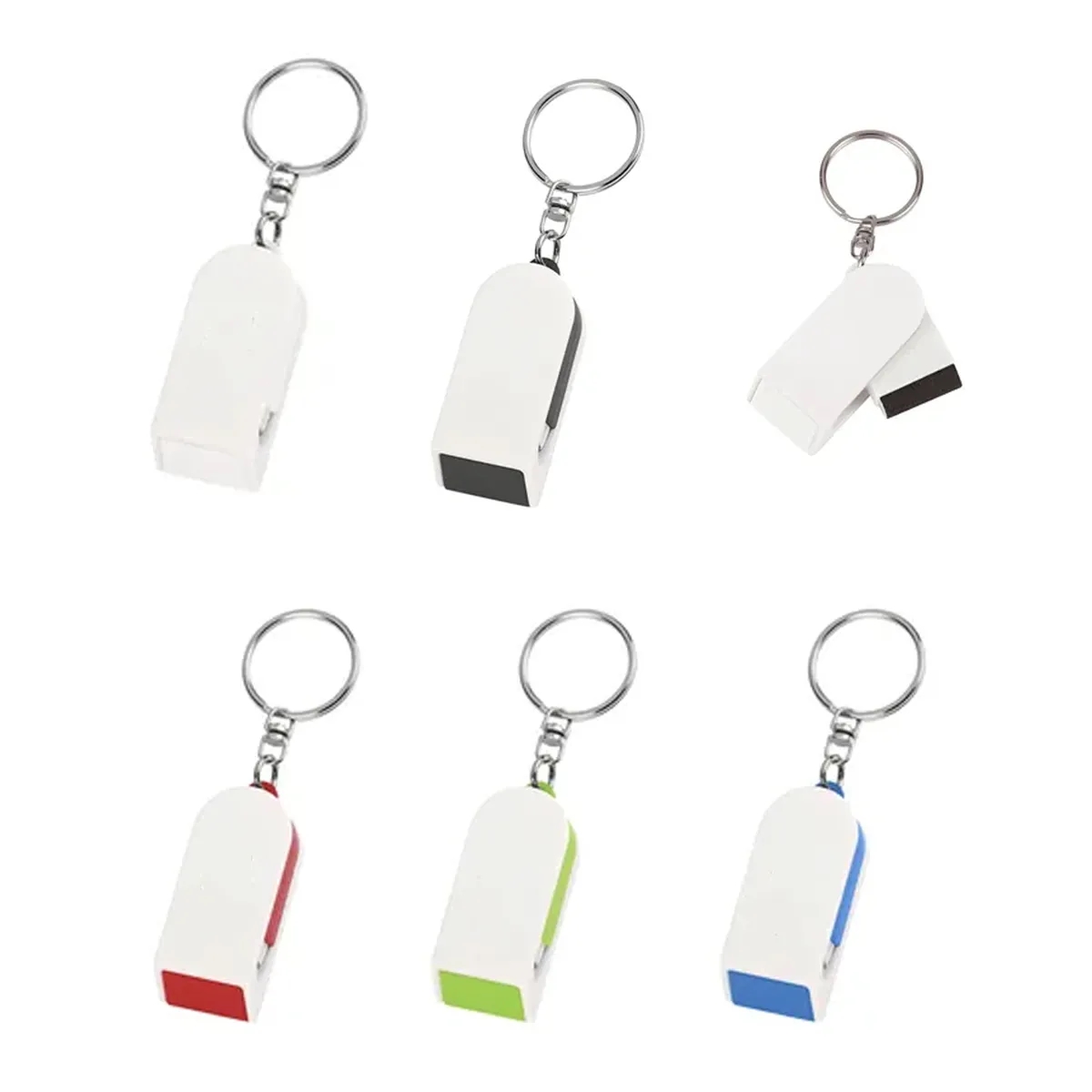 2-in-1 Phone Holder And Screen Cleaner Combo Keychain 5