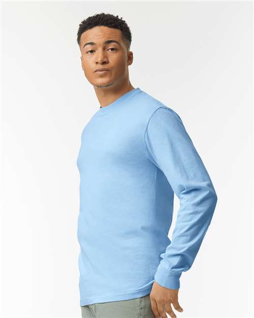 Unisex Garment-Dyed Heavyweight Long Sleeve T-Shirt - 6014 134