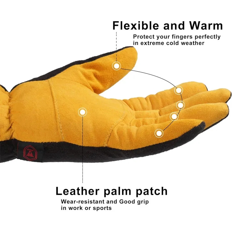 Insulated Thermal Gloves For Extreme Cold Weather 4