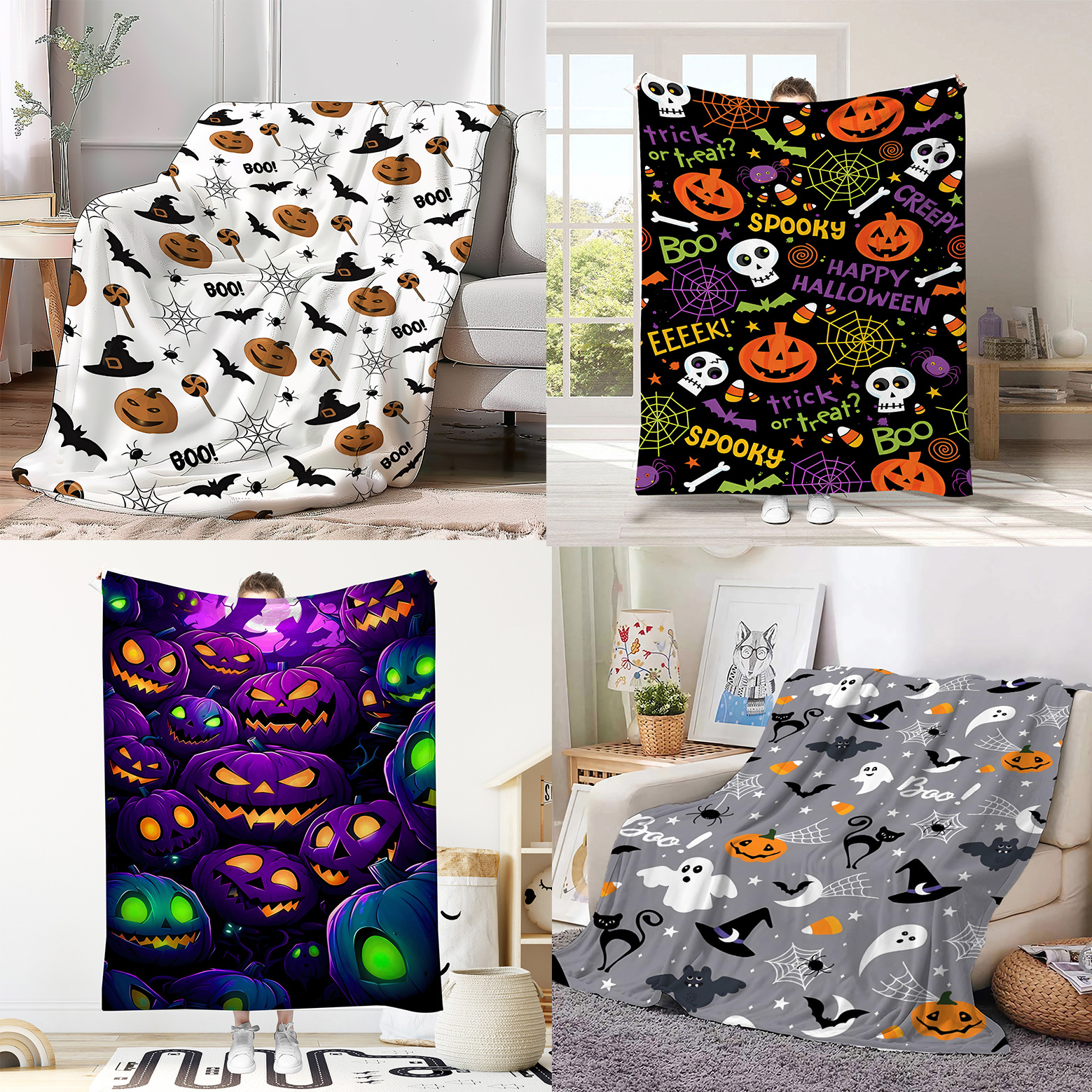 Custom Full Color 39" x 59" Flannel Fleece Throw Blanket 2