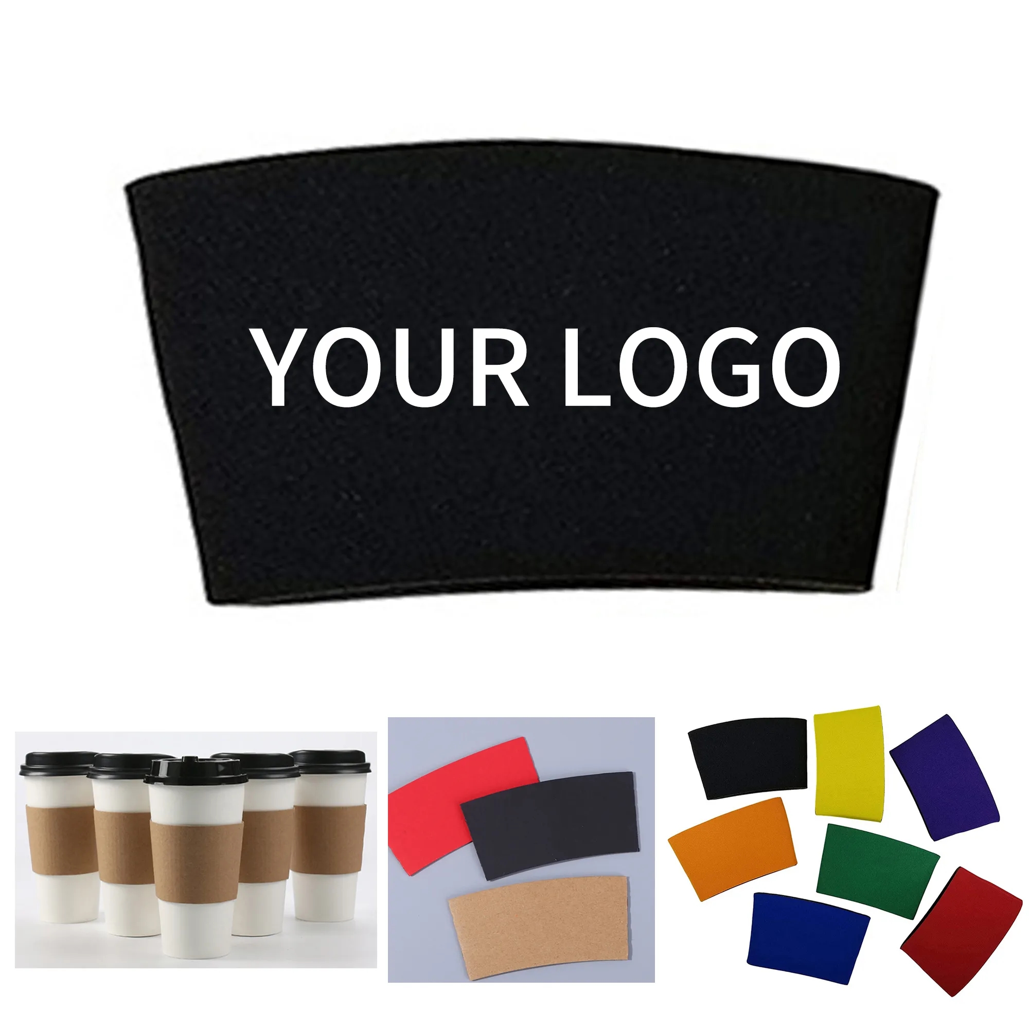 12oz Coffee Cup Set Durable Paper with Snap On Lid 3