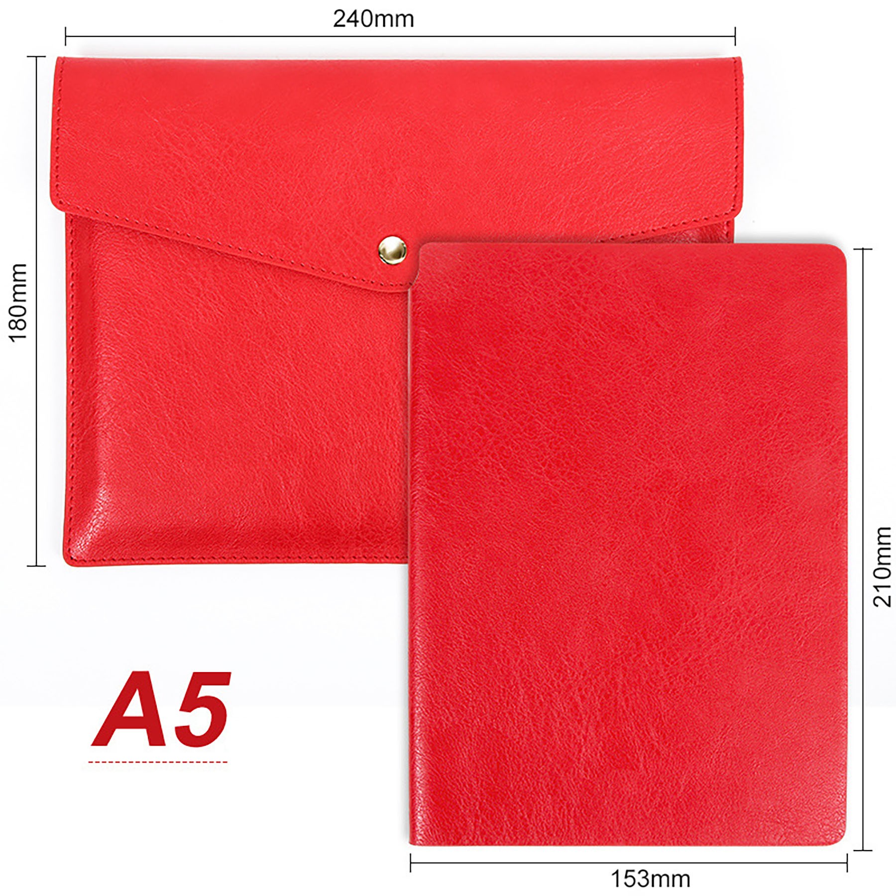 A5 Leather Journal Notebook 2