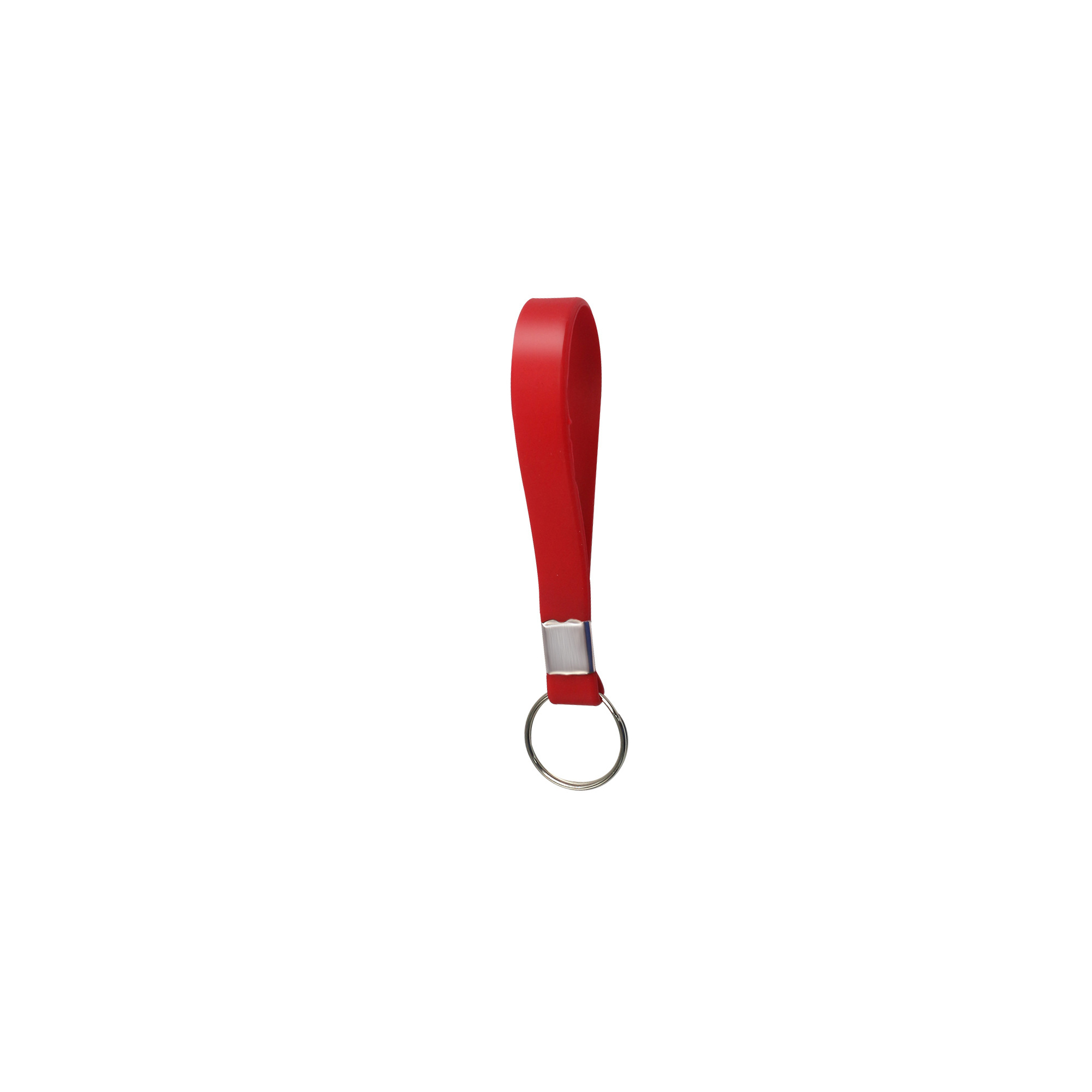 Silicone Bracelet Key Chain 8" Length 3