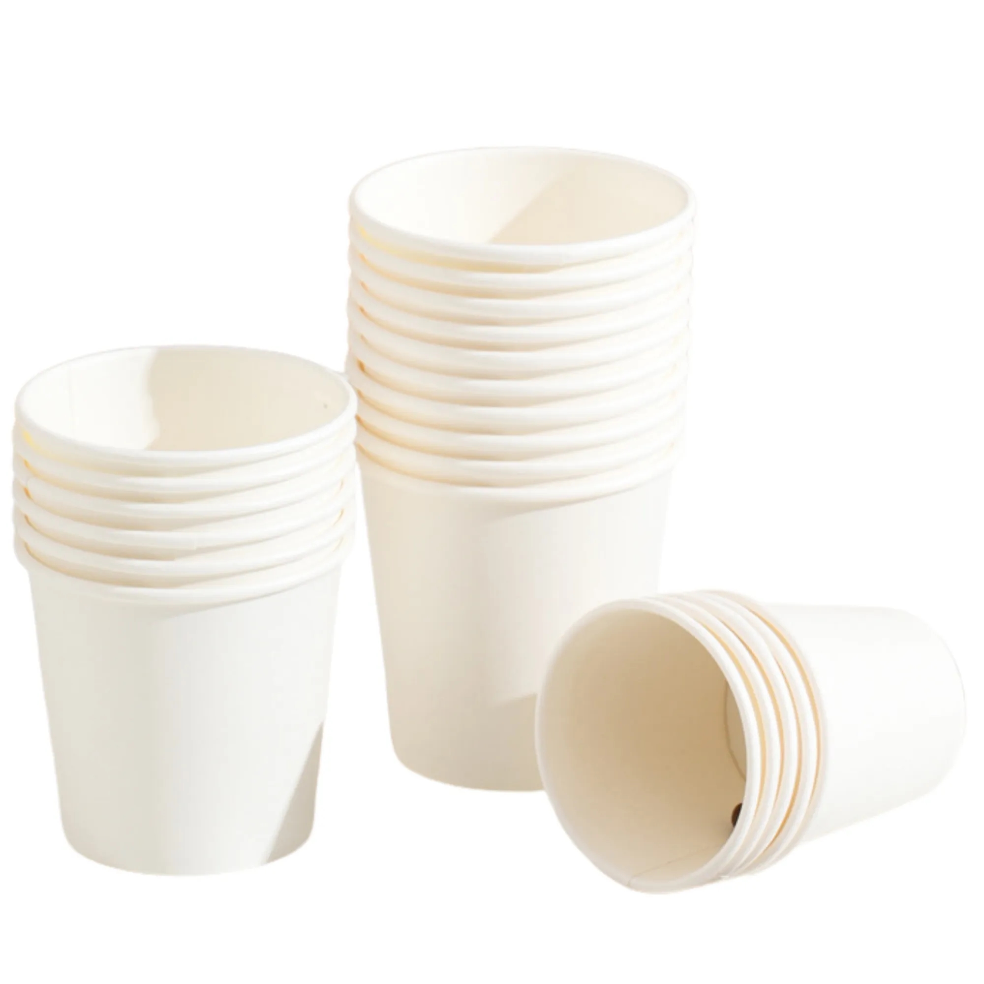 50PCS Thickened Disposable Paper Cup 5