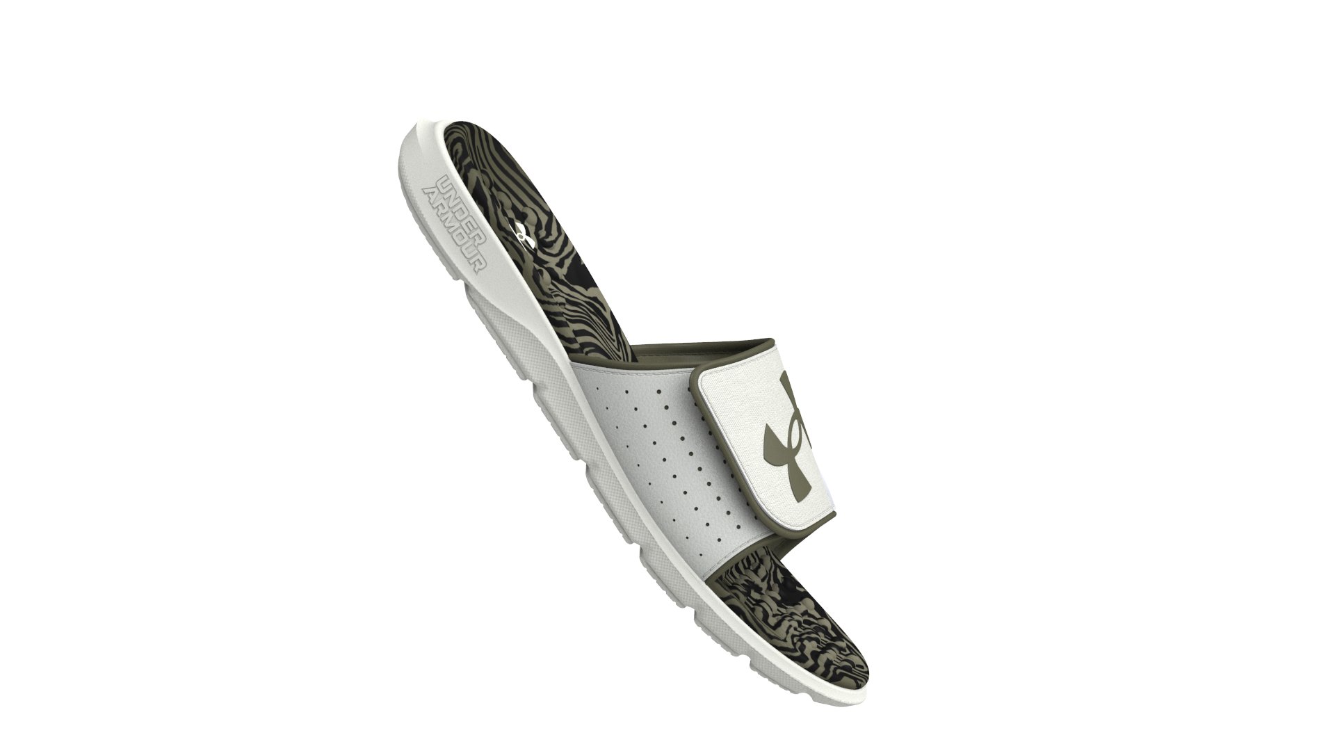 UA Ignite Pro Graphic Footbed Men's Slides 9