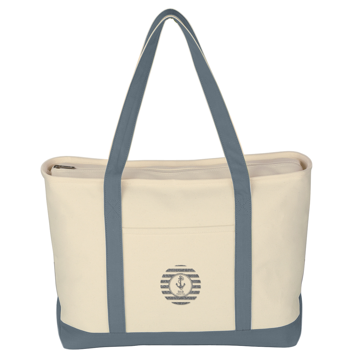 Large Starboard Cotton Canvas Tote Bag, custom tote bag with logo imprint 45
