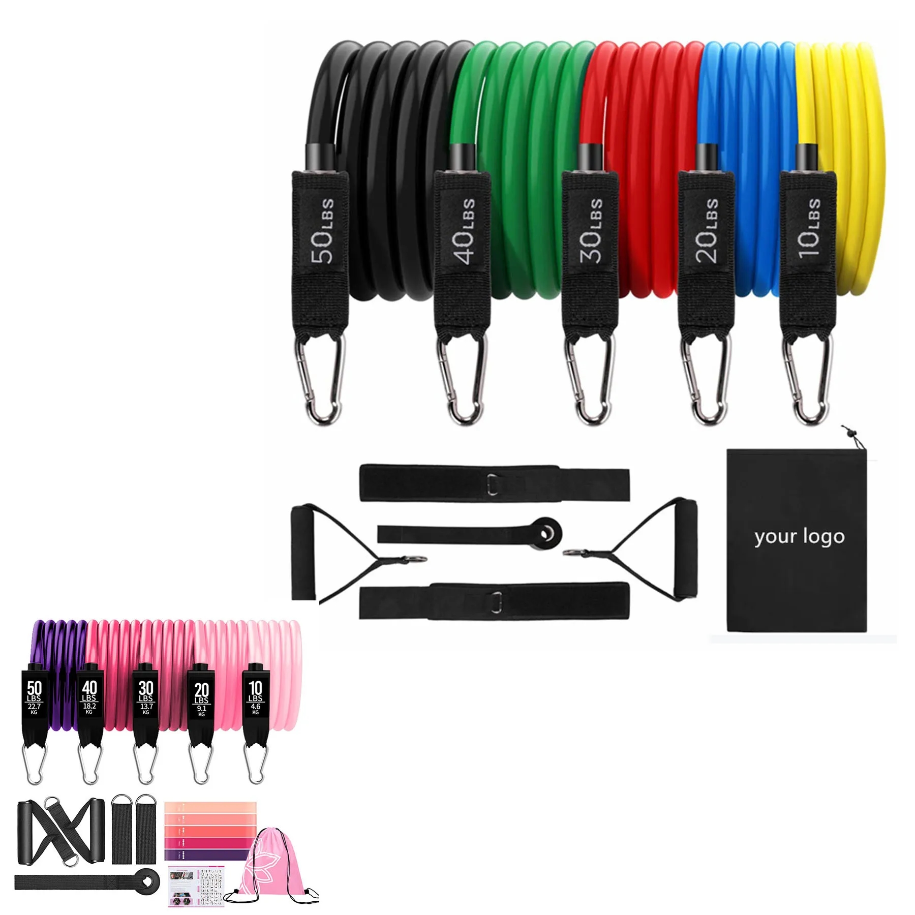 Sport Resistance Bands Up to 150 Pounds 4