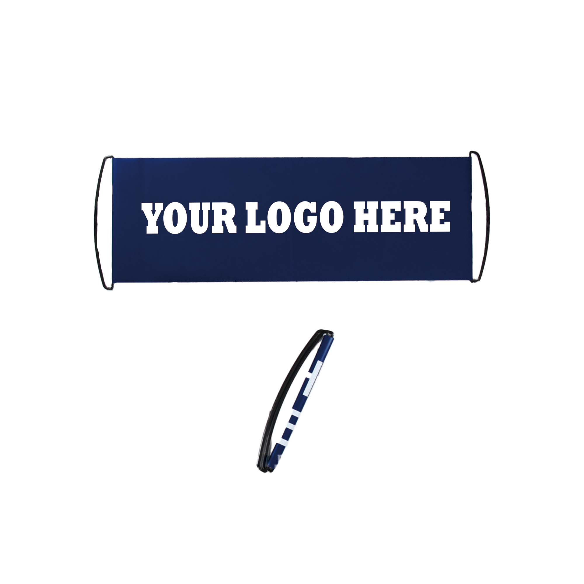 Durable PET Portable Hand-Held Flag 2