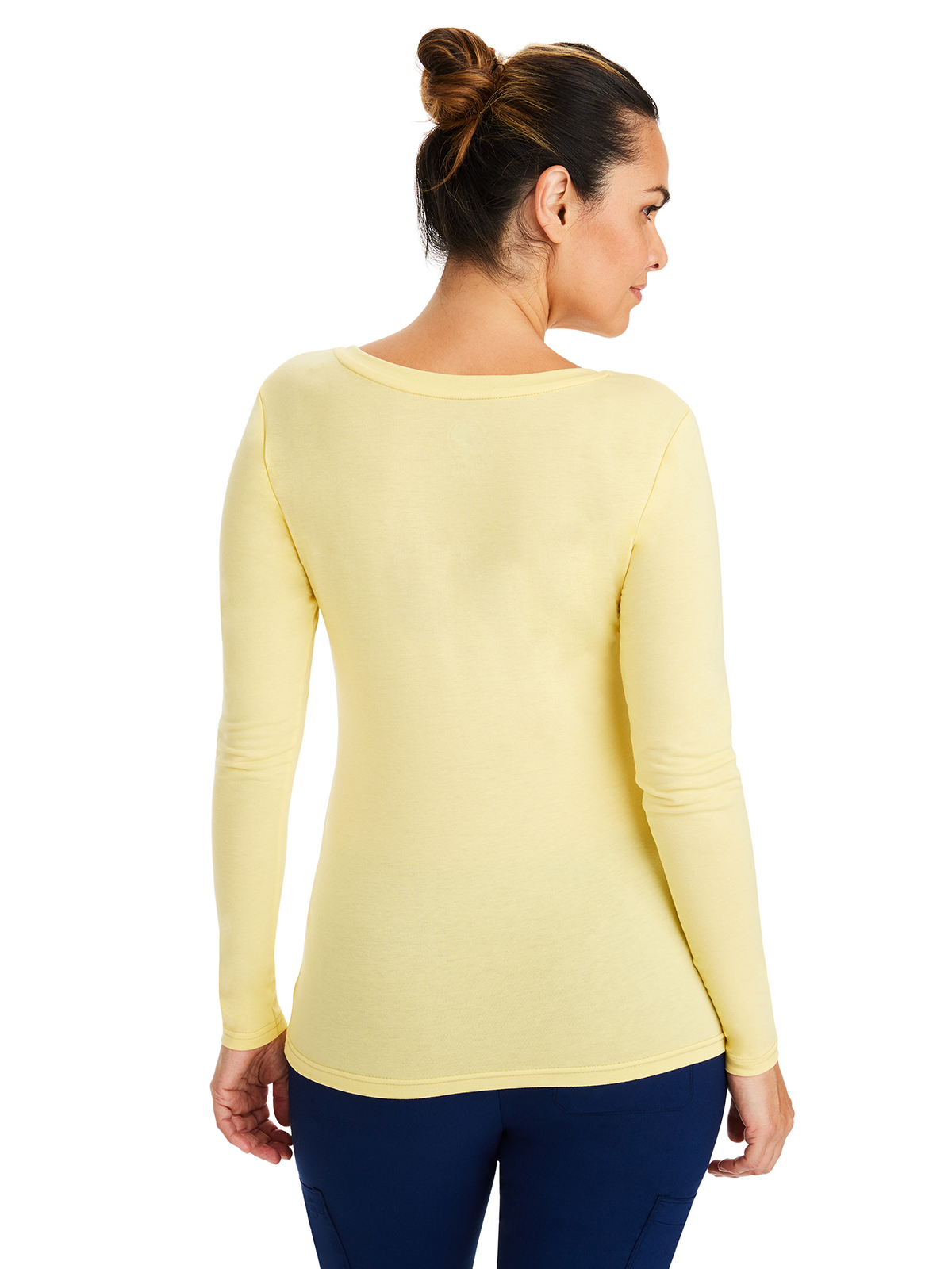 Healing Hands - HH Knits - Women's Pocketless Melissa Long Sleeve Underscrub Tee 30