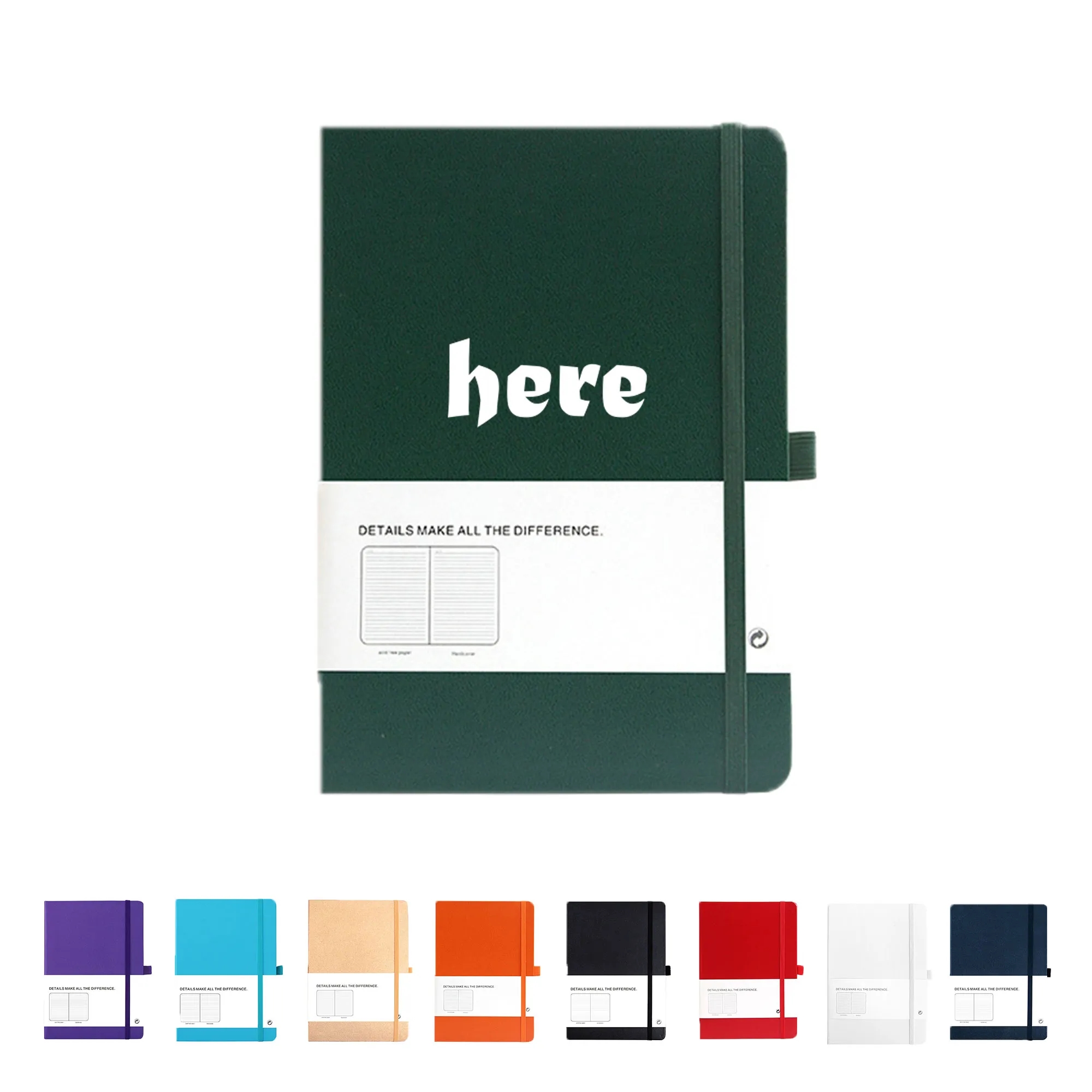 Premium Leather A5 Notebook