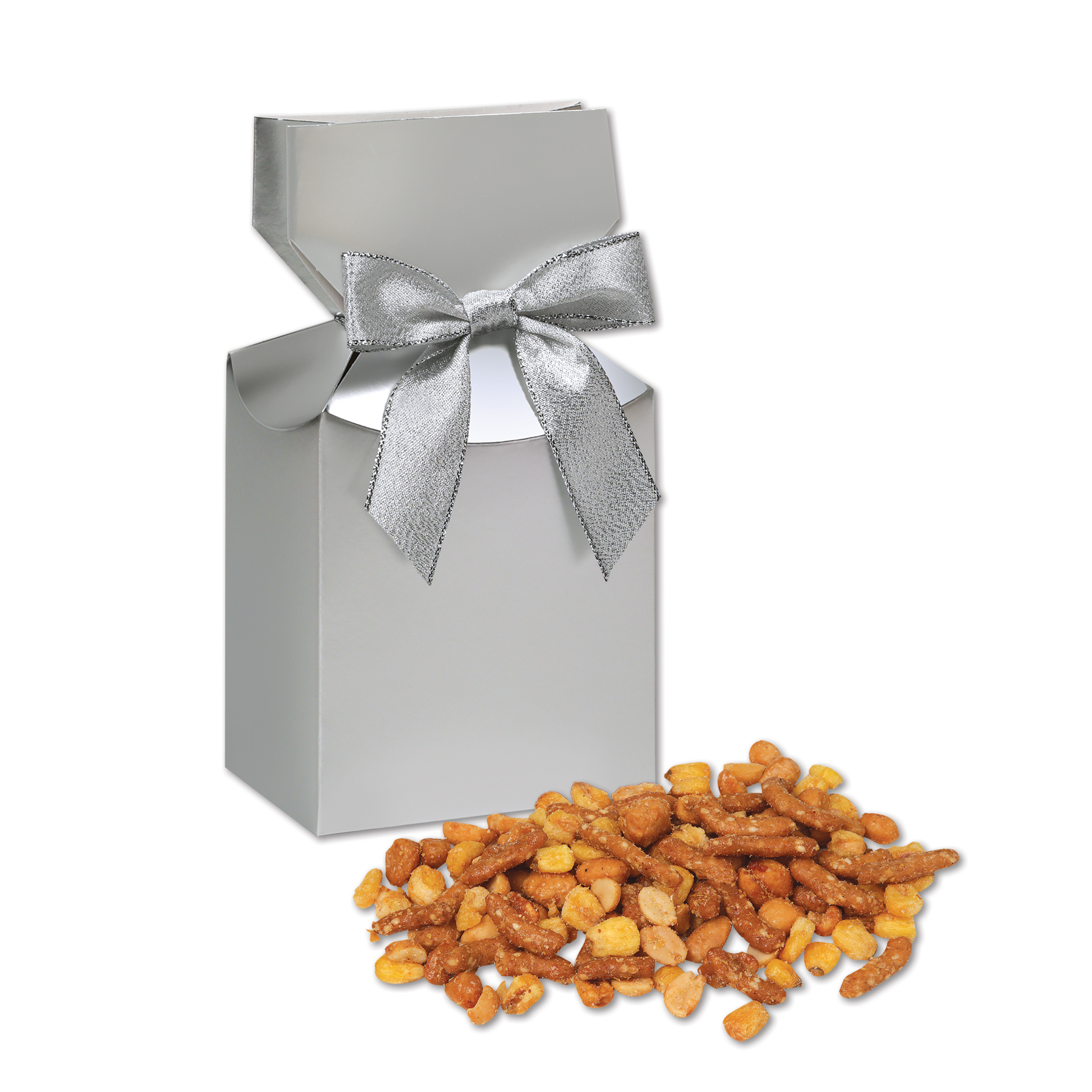 Sweet & Salty Mix in Silver Premium Delights Gift Box 3