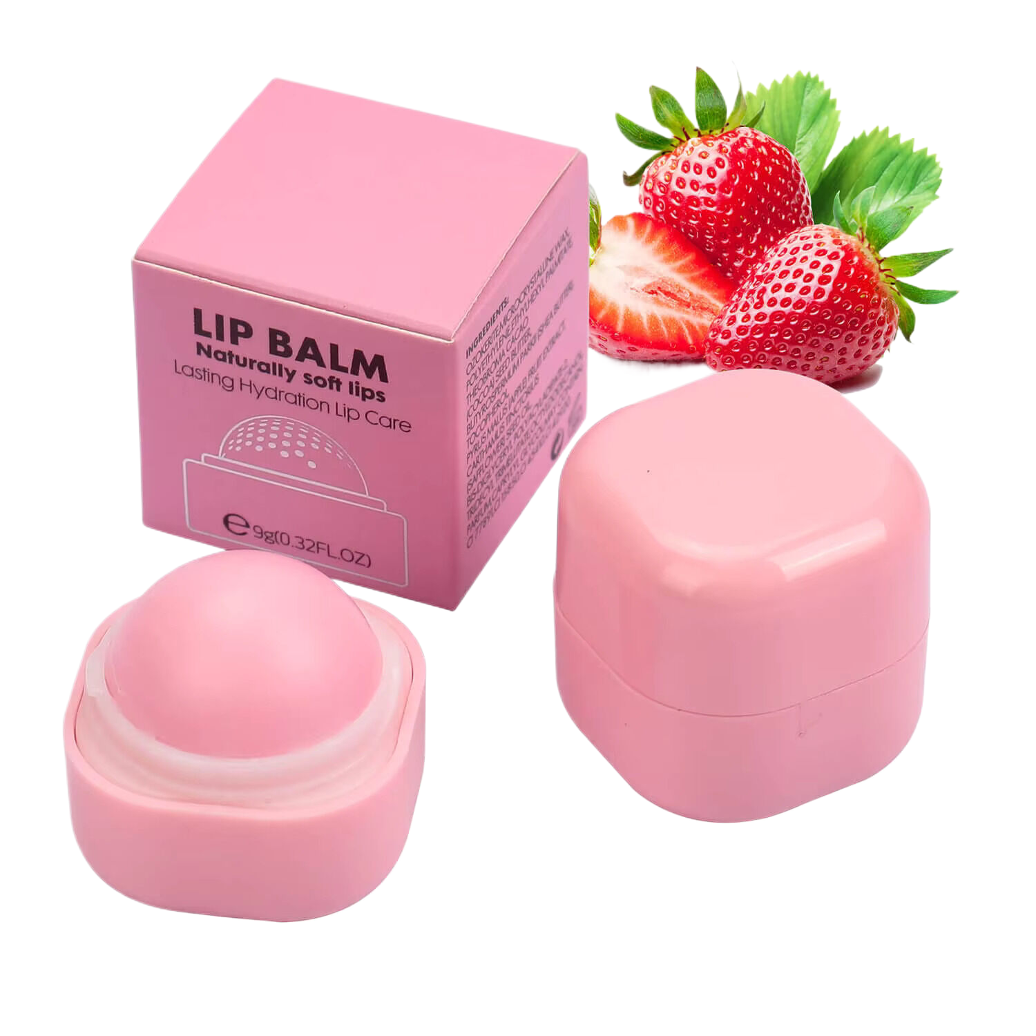 Fruity Moisturizing Lip Balm Ball 4