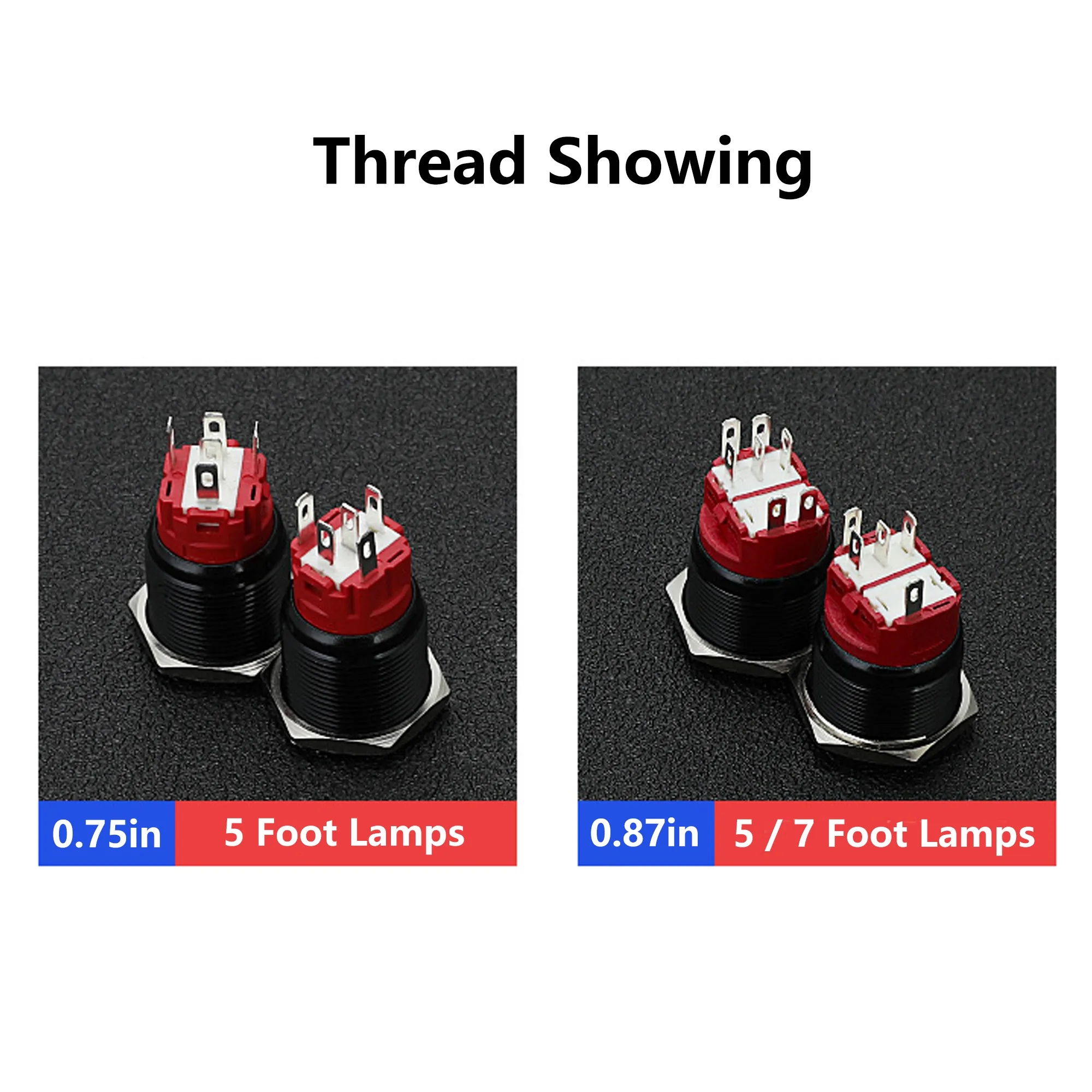 Illuminated Metal Push Button Switch 1