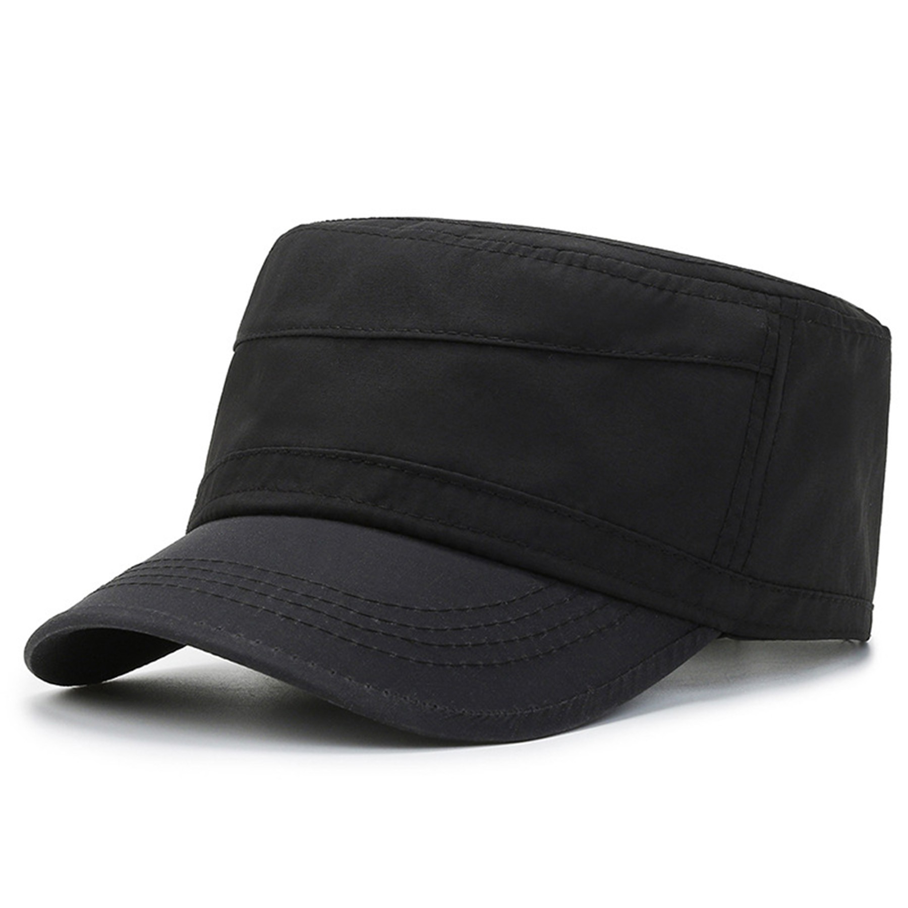 Adjustable Breathable Flat Top Cap 5