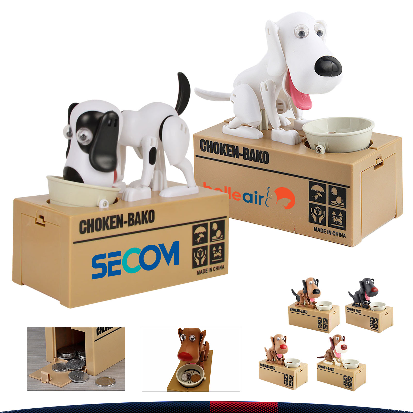 Cartoon Dog Piggy Bank 4
