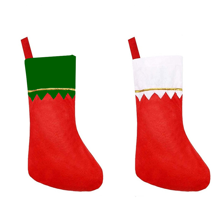 Gold-rim Xmas Socks 2