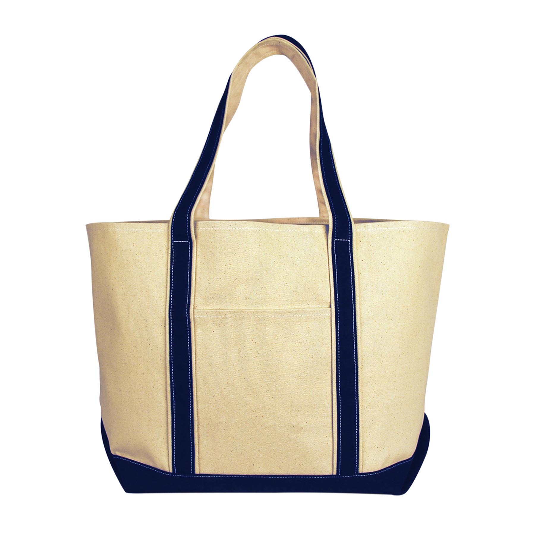 16 oz. Heavy Duty Large Cotton Canvas Tote Bag Boat Bag 14