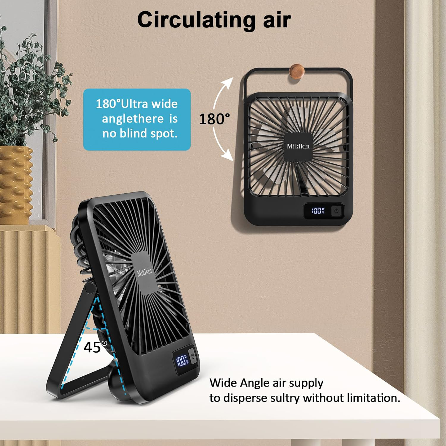 Mini, Portable USB Desk Fan - Ultimate Cooling Tool 5