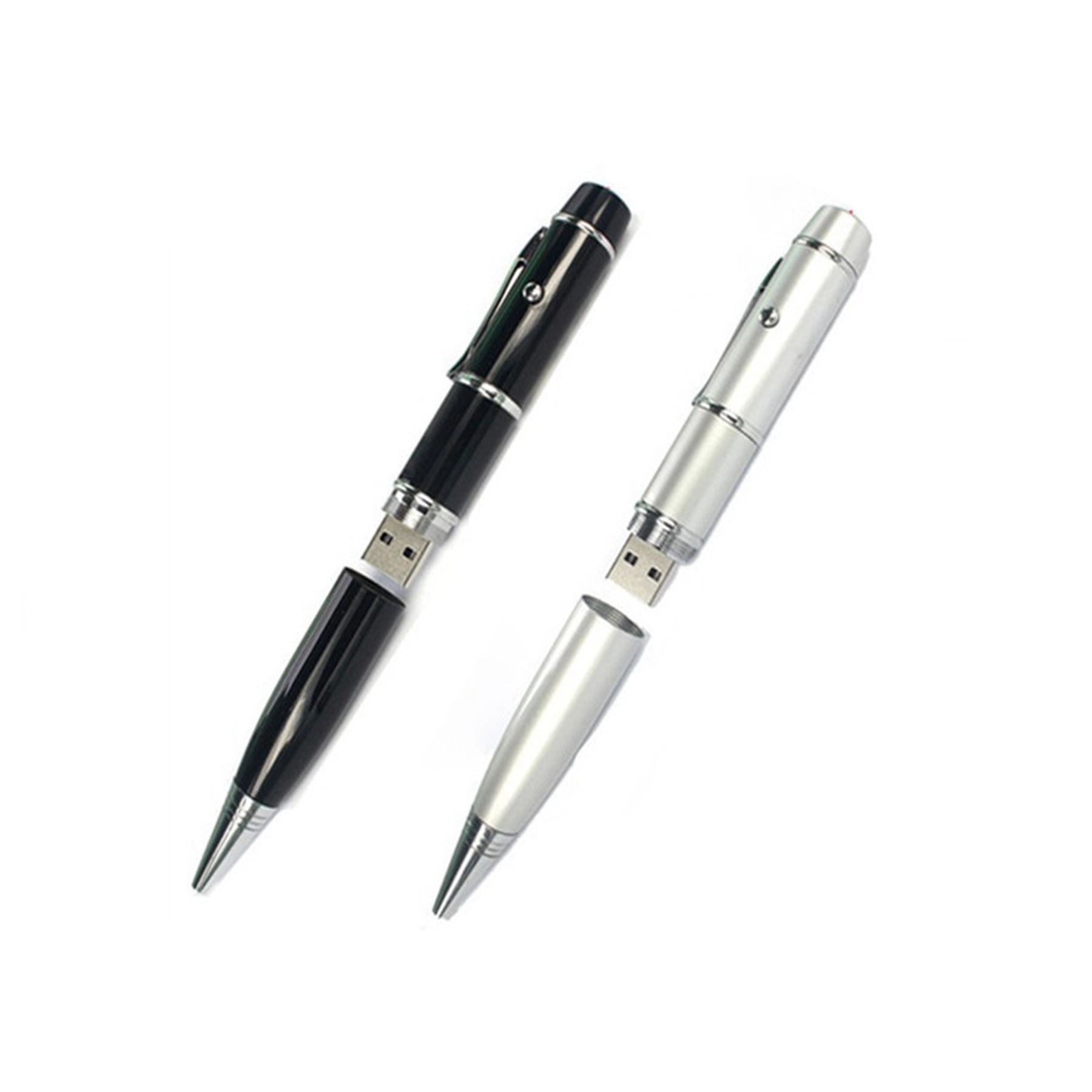 Flash Drive Ball Point Pen with Laser Light 11
