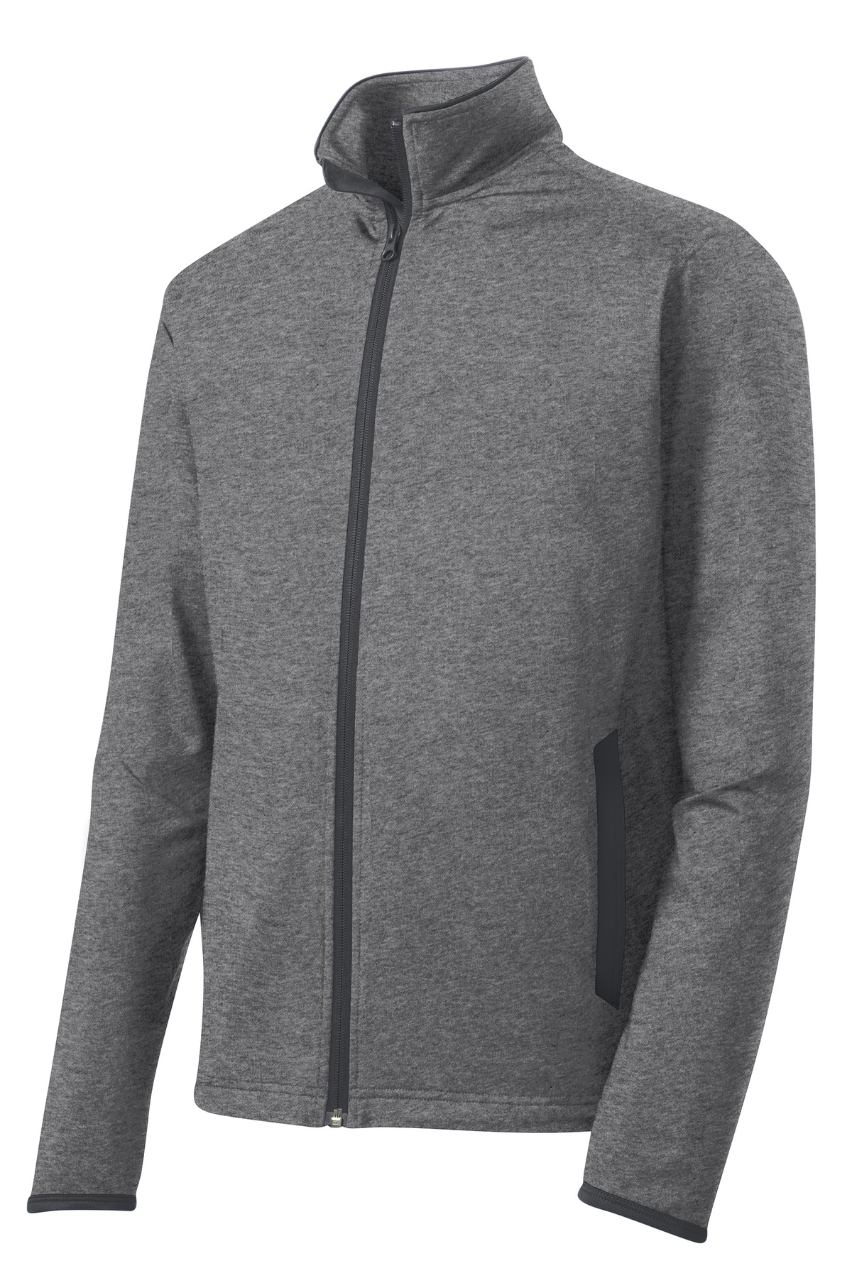 Sport-Tek® Sport-Wick® Stretch Contrast Full-Zip Jacket 30