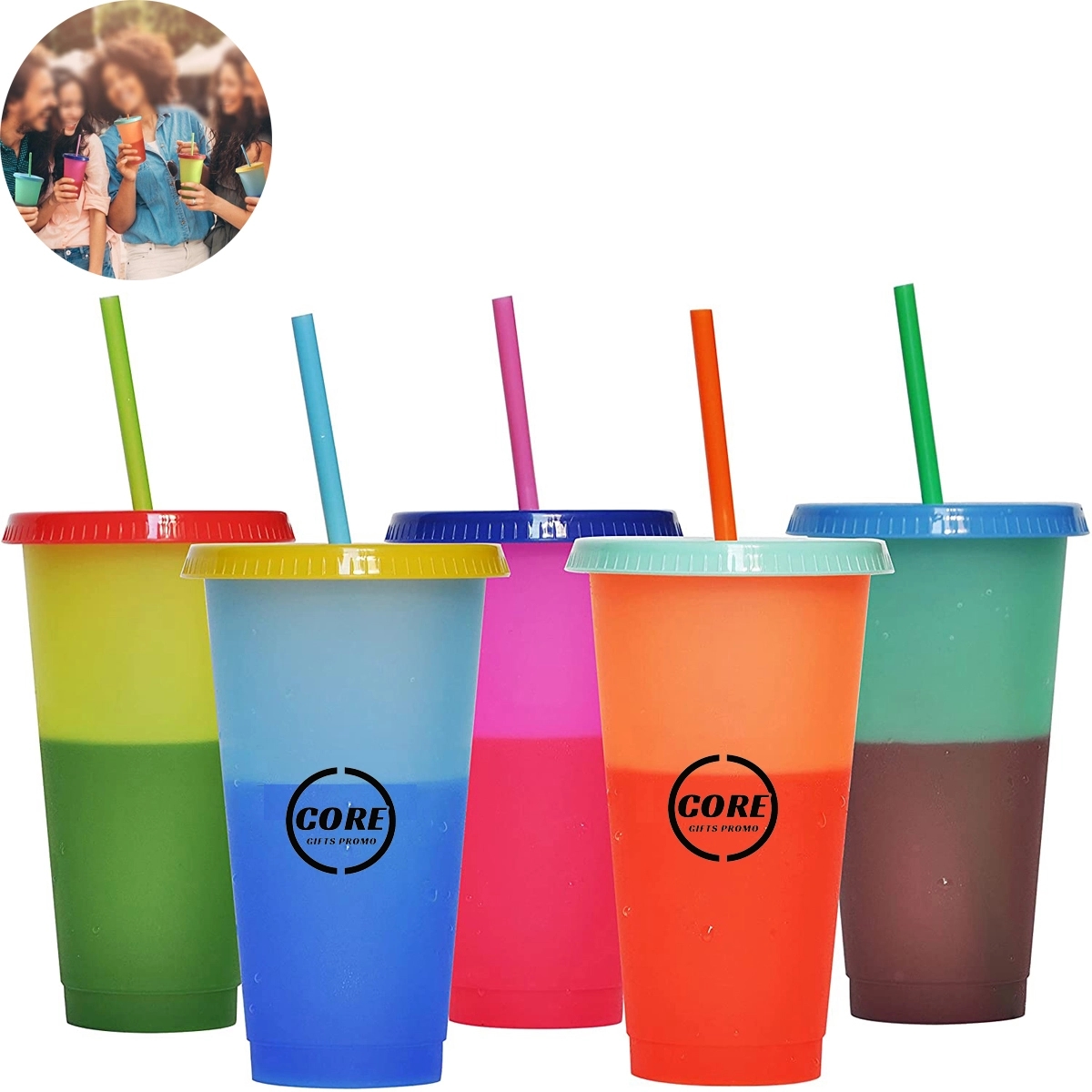 24 Oz Changing Color Cup 2